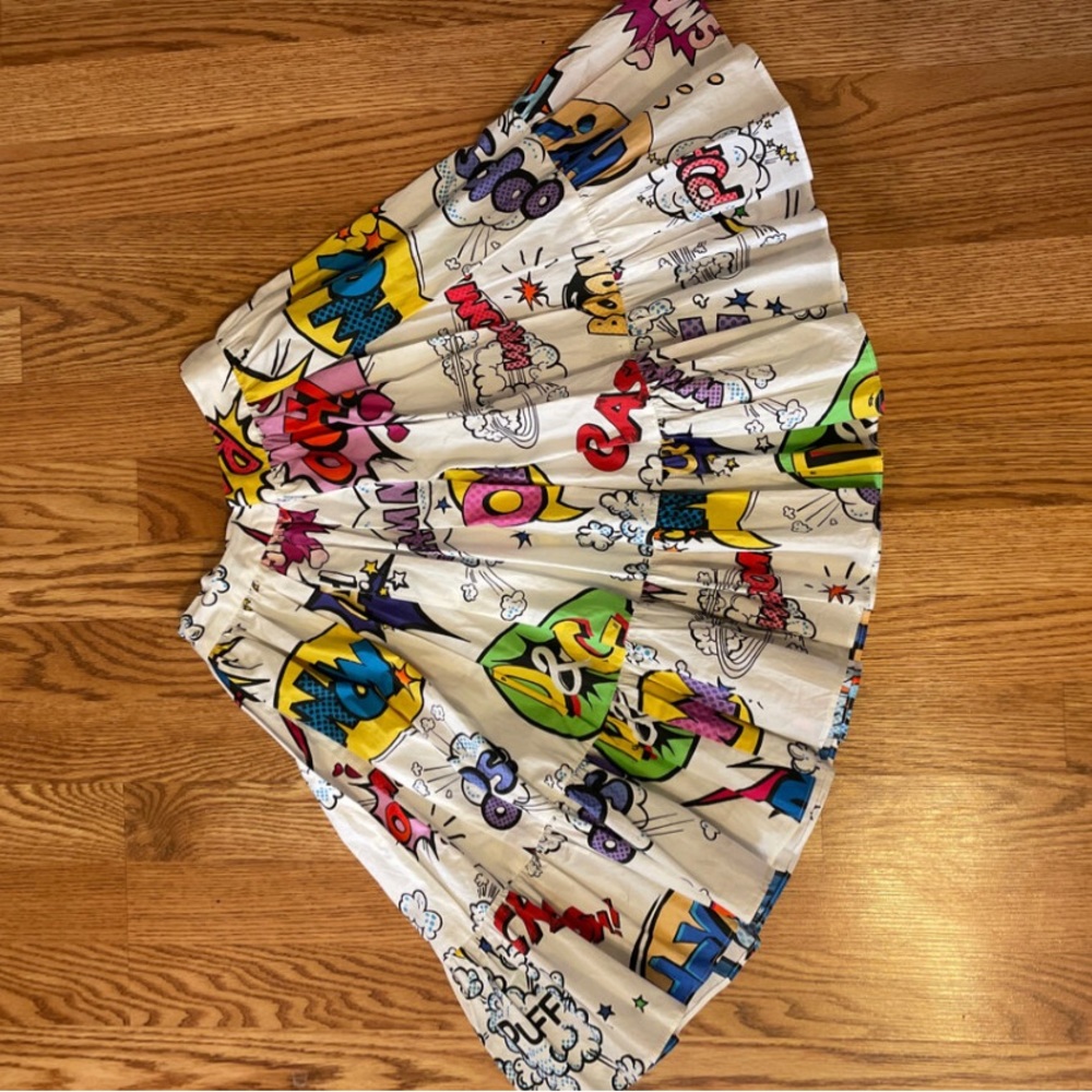 Dolge and gabana mid length girls cartoon printed poplin size 10